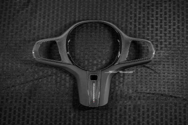 BMW OEM F90 M5 CARBON FIBER STEERING WHEEL TRIM M PERFORMANCE F90 M5 / F90 (2017 - 2023)
